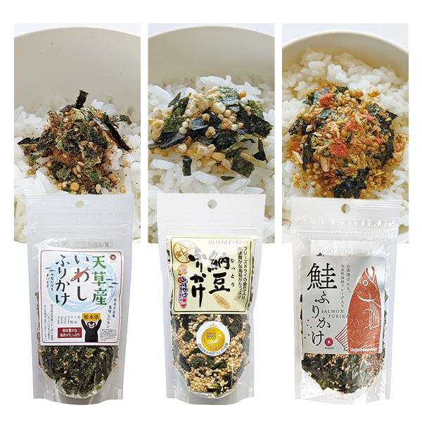 通宝 天草産いわし・納豆・鮭ふりかけ